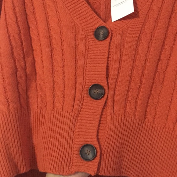 Orange cardigan - Picture 5 of 6
